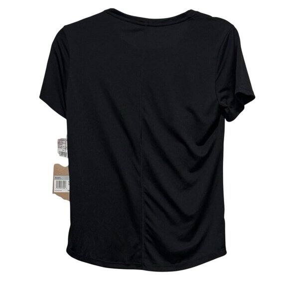 NWT Nike Luxe Dri-FIT Short Sleeve Black Performance Shirt DD0618 Womens XS - Picture 3 of 8